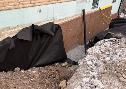 Dränering i Danderyd