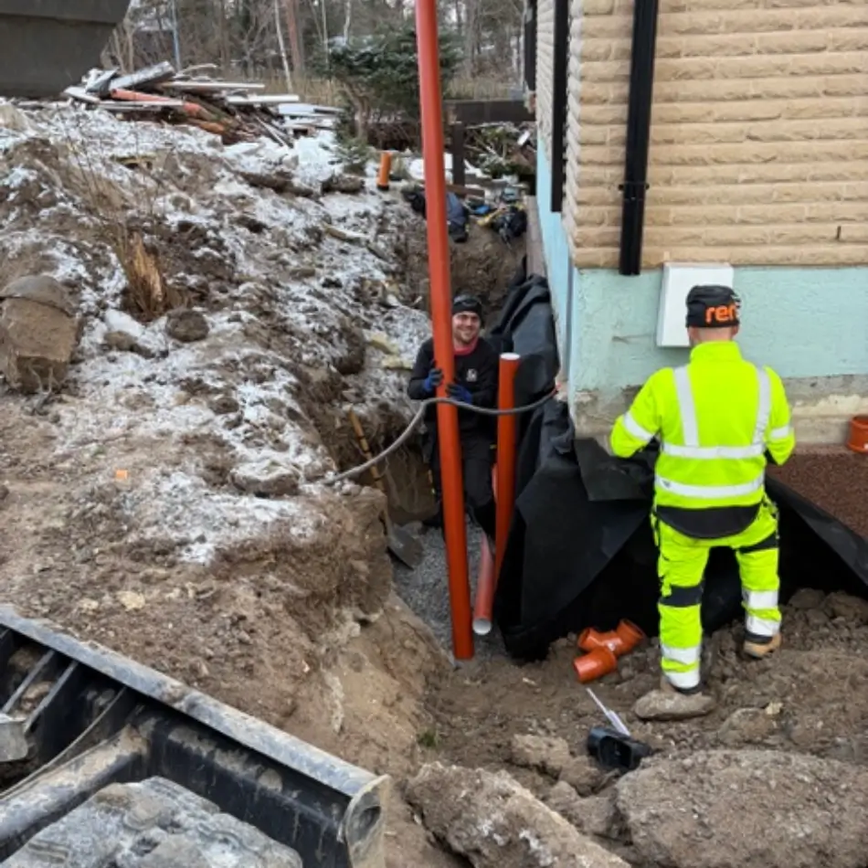 källardränering danderyd