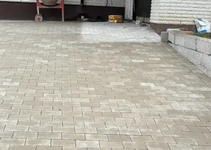 Stenläggning i Danderyd