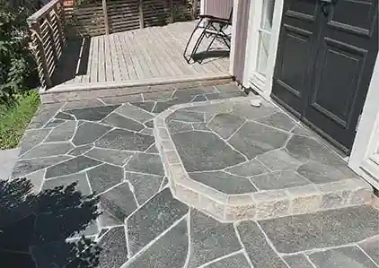 Stenläggning i Danderyd